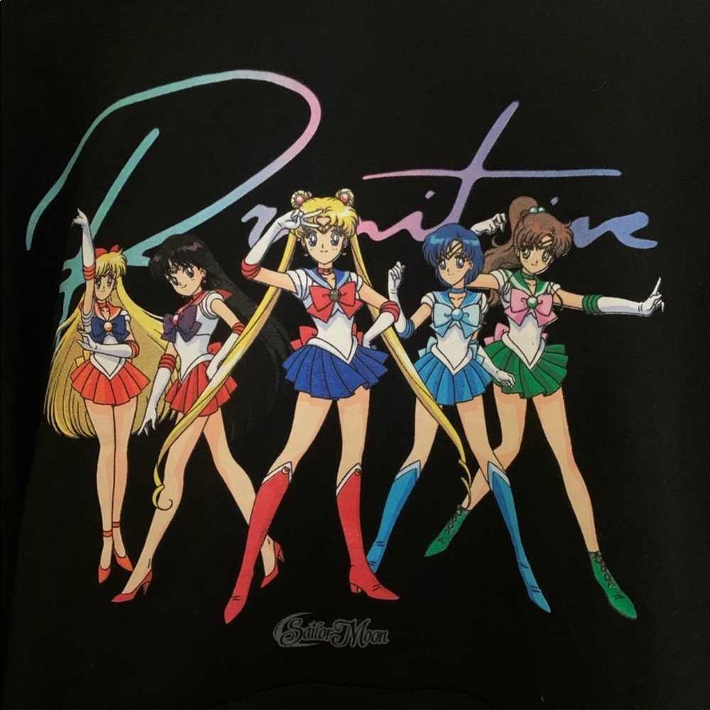Sailor Moon Primitive Skateboarder Hoodie